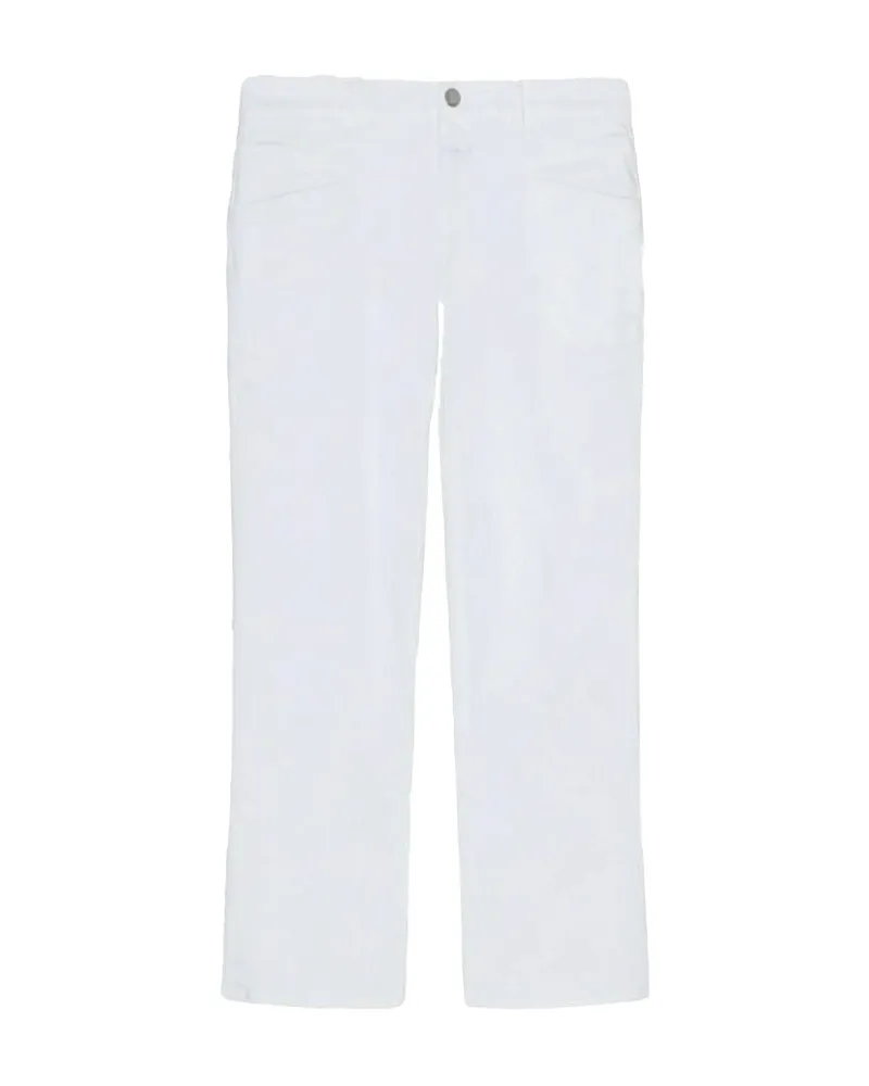 Closed Damen Jeans MIRA-X Straight Fit Weiss
