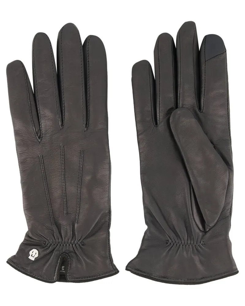 Roeckl Damen Lederhandschuhe ANTWERPEN TOUCH Schwarz