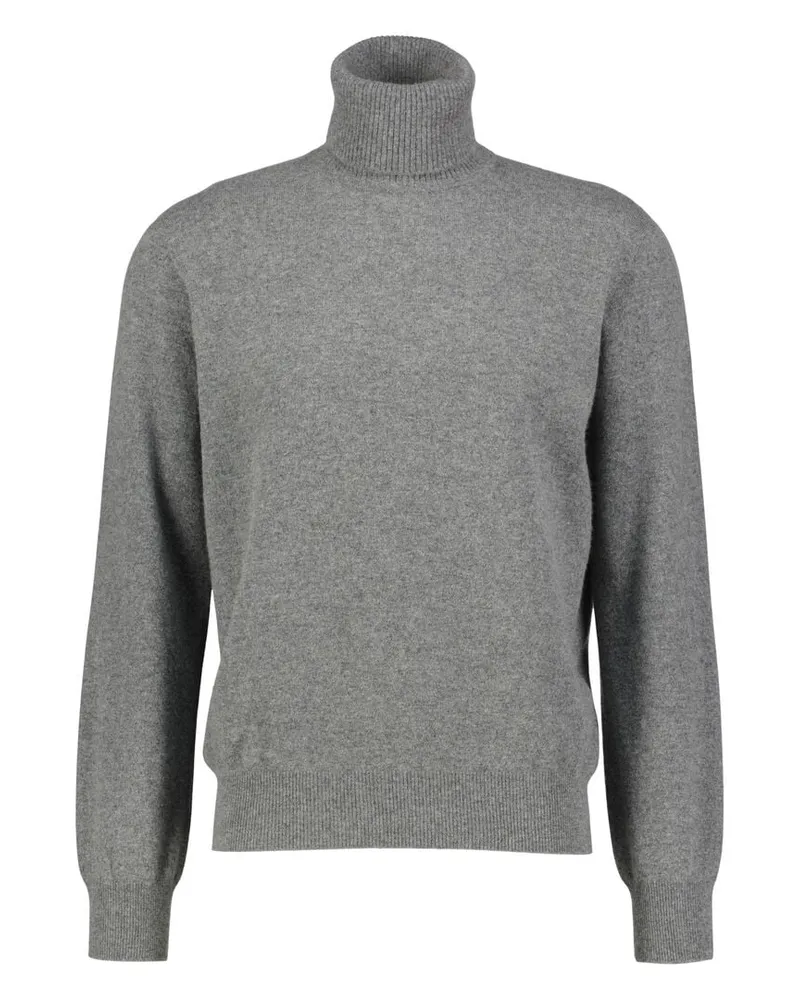 Tom Ford Herren Strickpullover aus Kaschmir Grau