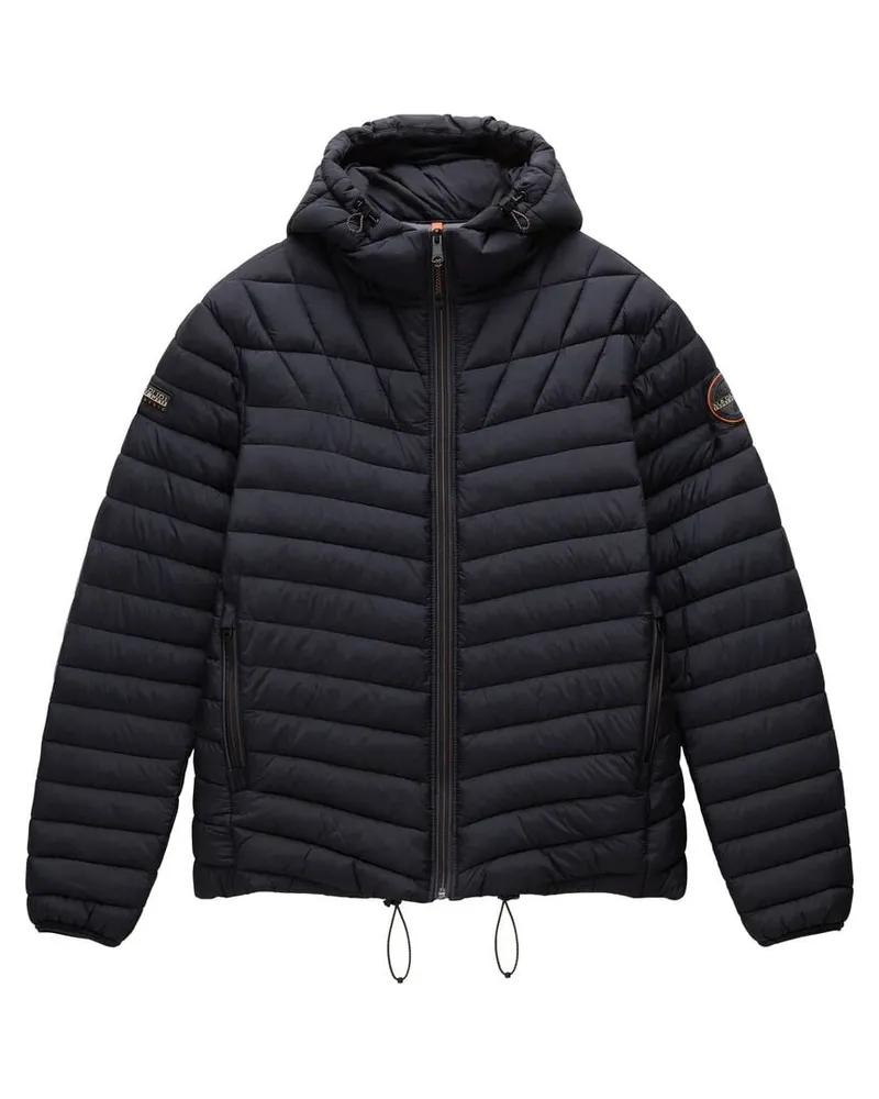 Napapijri Herren Steppjacke mit Kapuze LAPAZ Schwarz