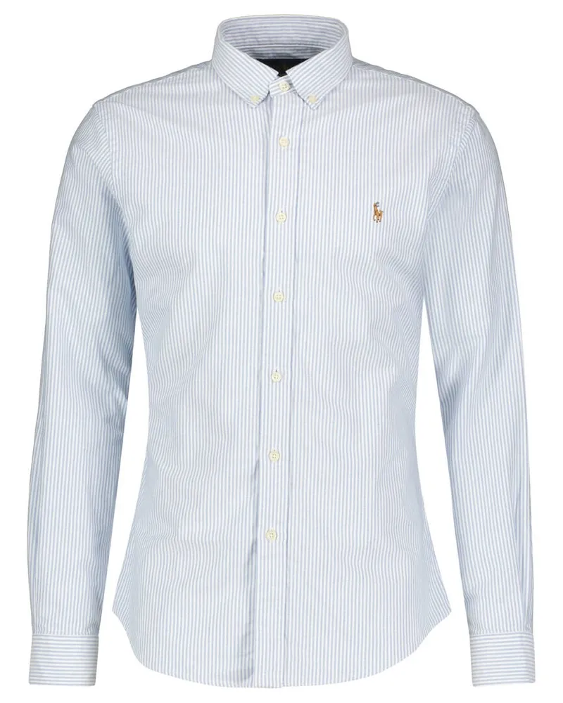 Ralph Lauren Herren Hemd "Slim Fit" Langarm Blue