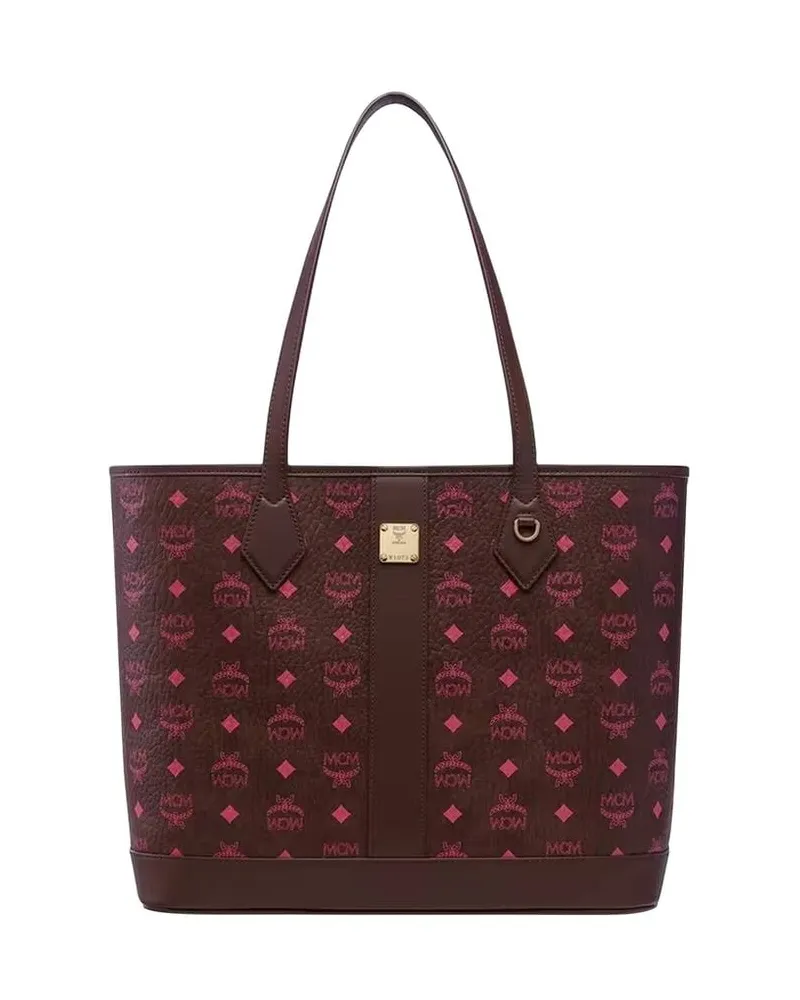 MCM Damen Shopper LIZ VI SHOPPER MEDIUM Braun