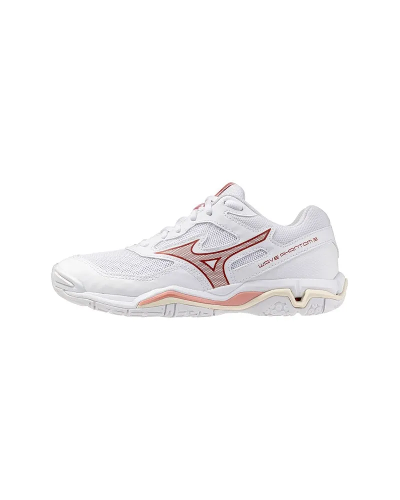 Mizuno Damen Hallenschuhe WAVE PHANTOM 3 Weiss