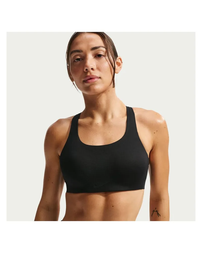Nike Damen Sport BH RIVAL ULT Schwarz