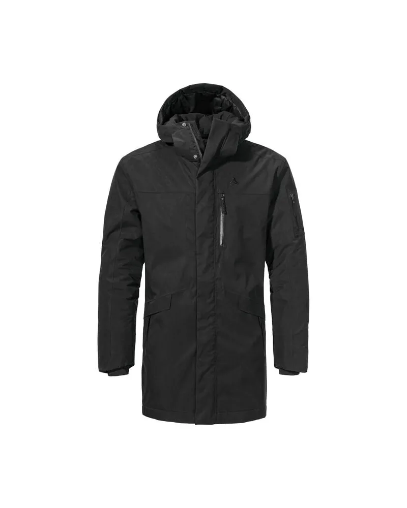 Schöffel Herren Parka INS PARKA STYLE KALMOR Schwarz