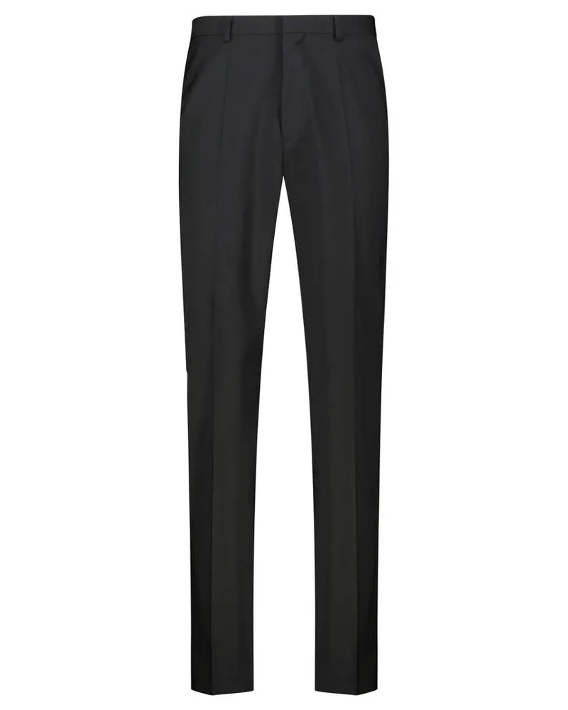 HUGO BOSS Herren Hose  HESTENM Extra Slim Fit Schwarz