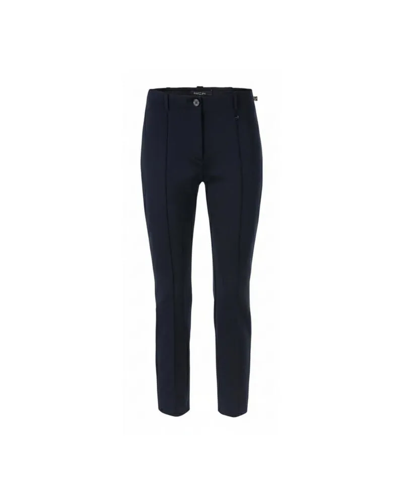 Marc Cain Damen Hose mit Biesen Bleu