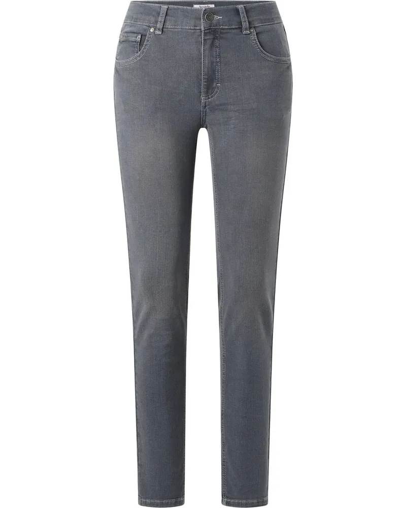 ANGELS  Damen Jeans 346 Skinny Fit Anthrazit