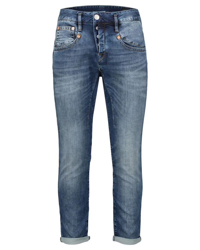 Herrlicher Damen Jeans SHYRA CROPPED verkürzt Darkblue