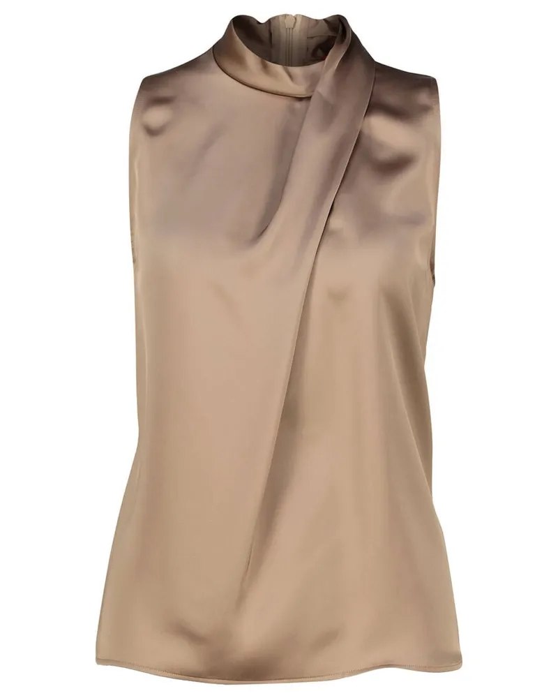 HUGO BOSS Damen Blusentop CHELINA-1 Nougat