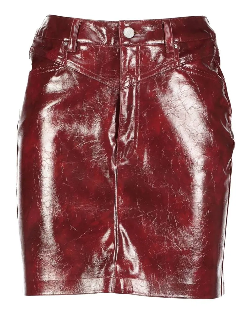 HUGO BOSS Damen Minirock C_VASETTA Bordeaux
