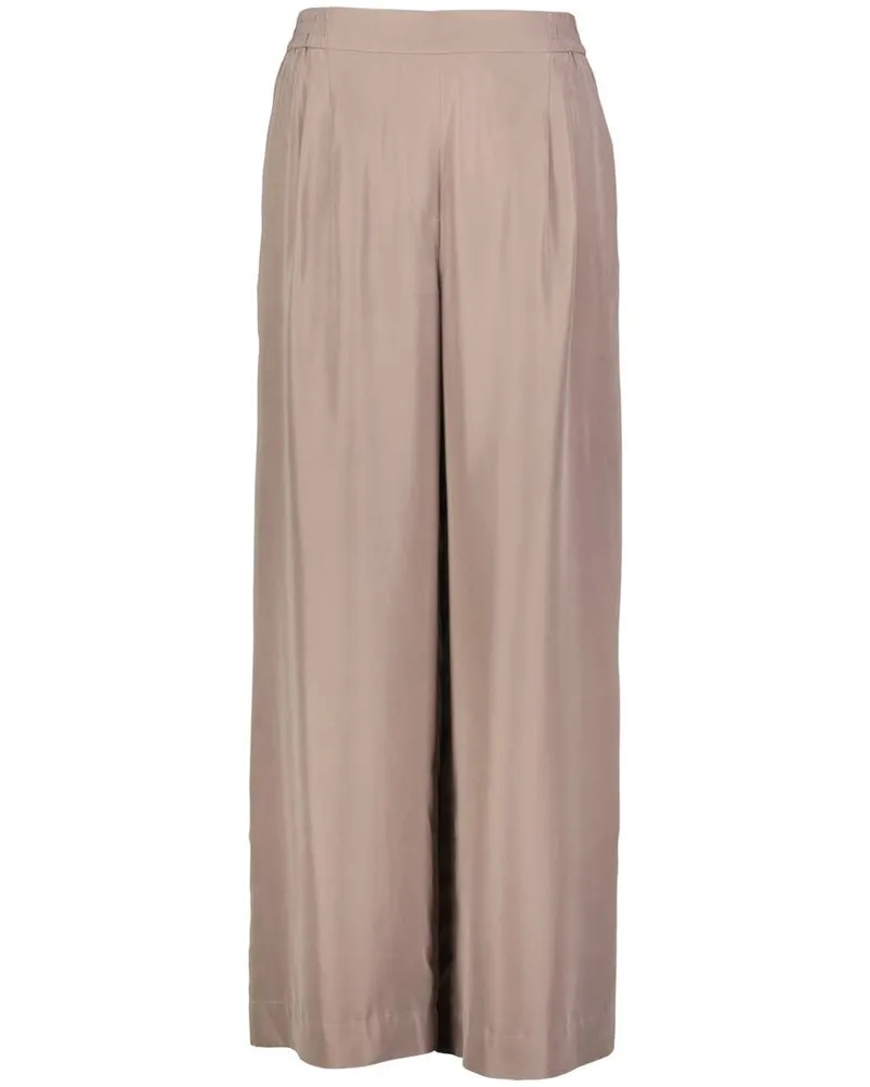 Iris von Arnim Damen Hose aus Seide SUE Taupe