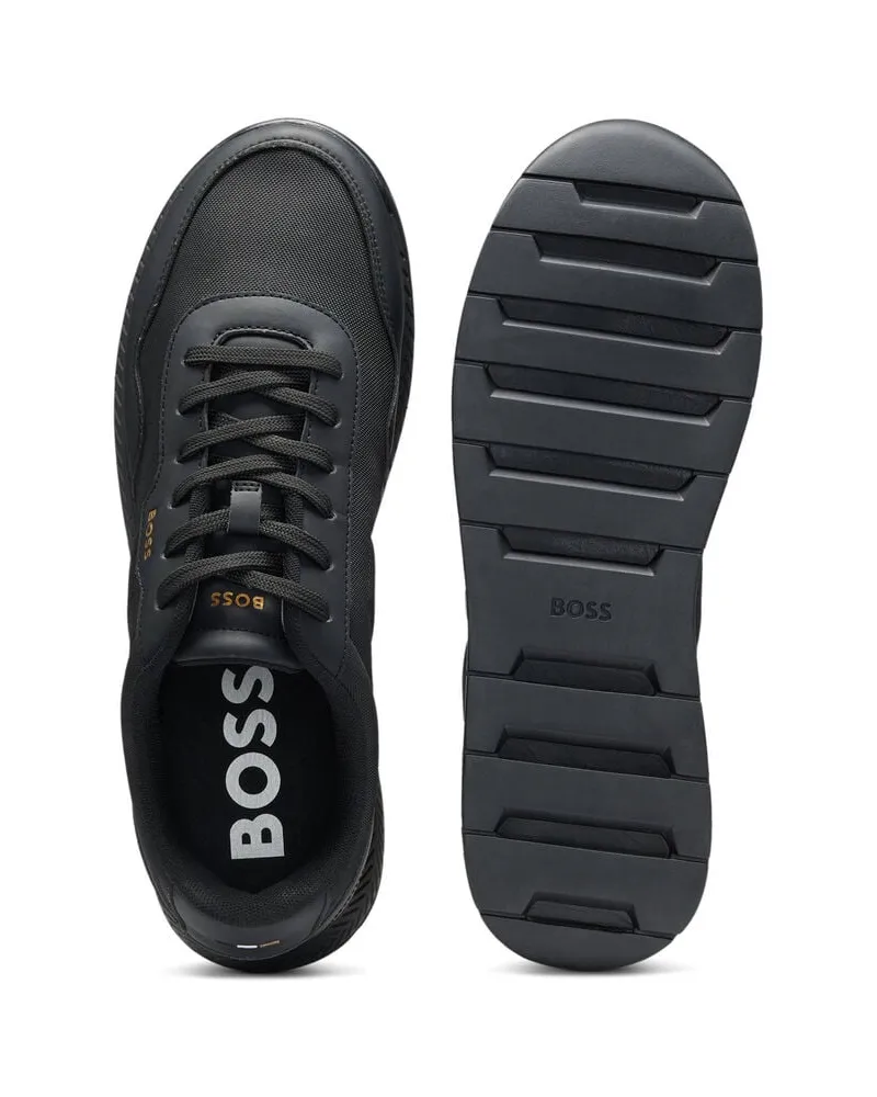 HUGO BOSS Herren Sneaker TITANIUM_RUN Schwarz