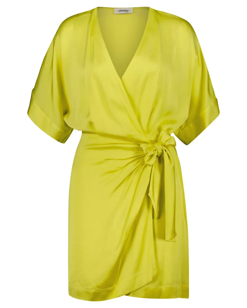 ottod’Ame Damen Wickelkleid Limone