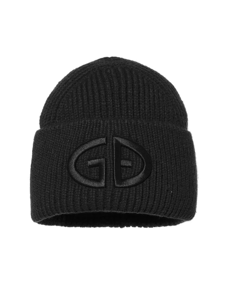 GOLDBERGH Damen Strickmütze mit Wolle VALERIE BEANIE Schwarz