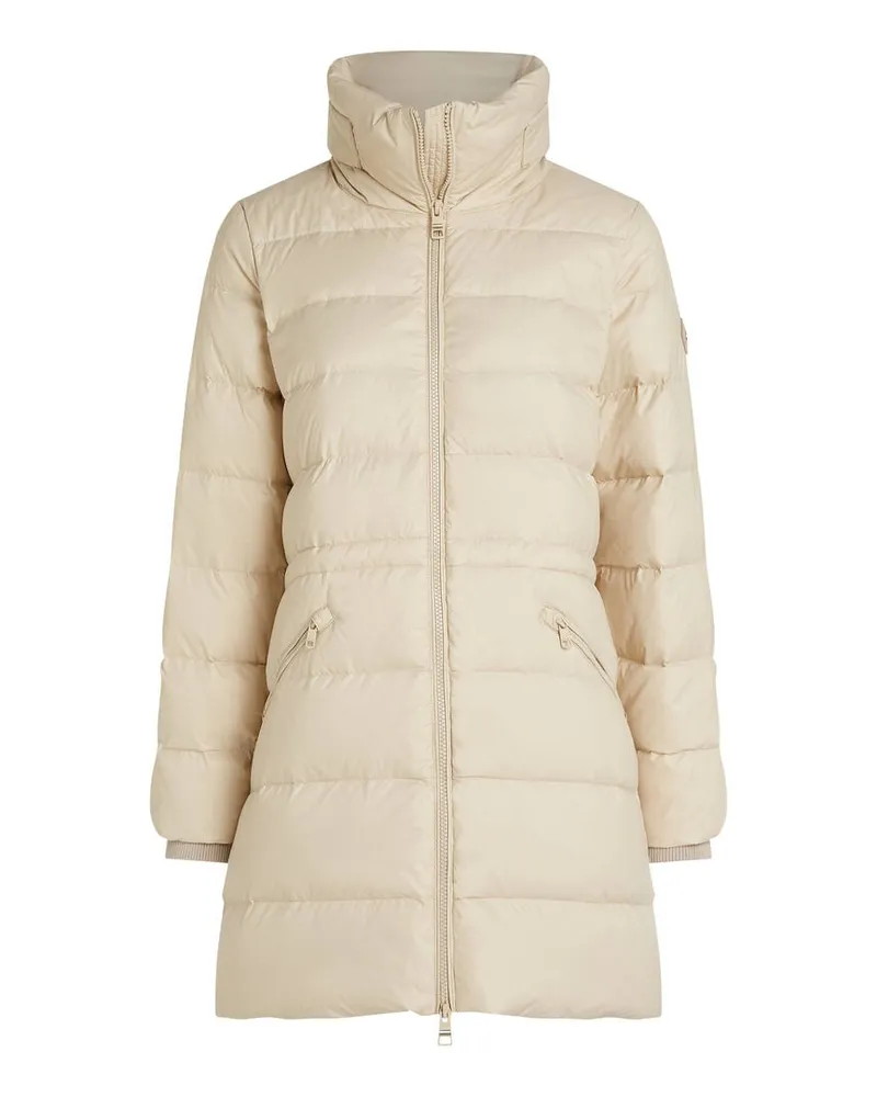 Tommy Hilfiger Damen Daunenjacke mit Kapuze MW DOWN FUNNEL Relaxed Fit Flanell