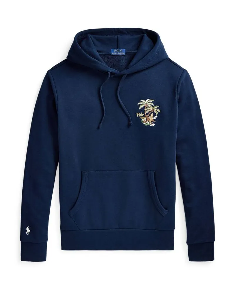 Ralph Lauren Herren Hoodie mit Logo-Stickerei Royalblau