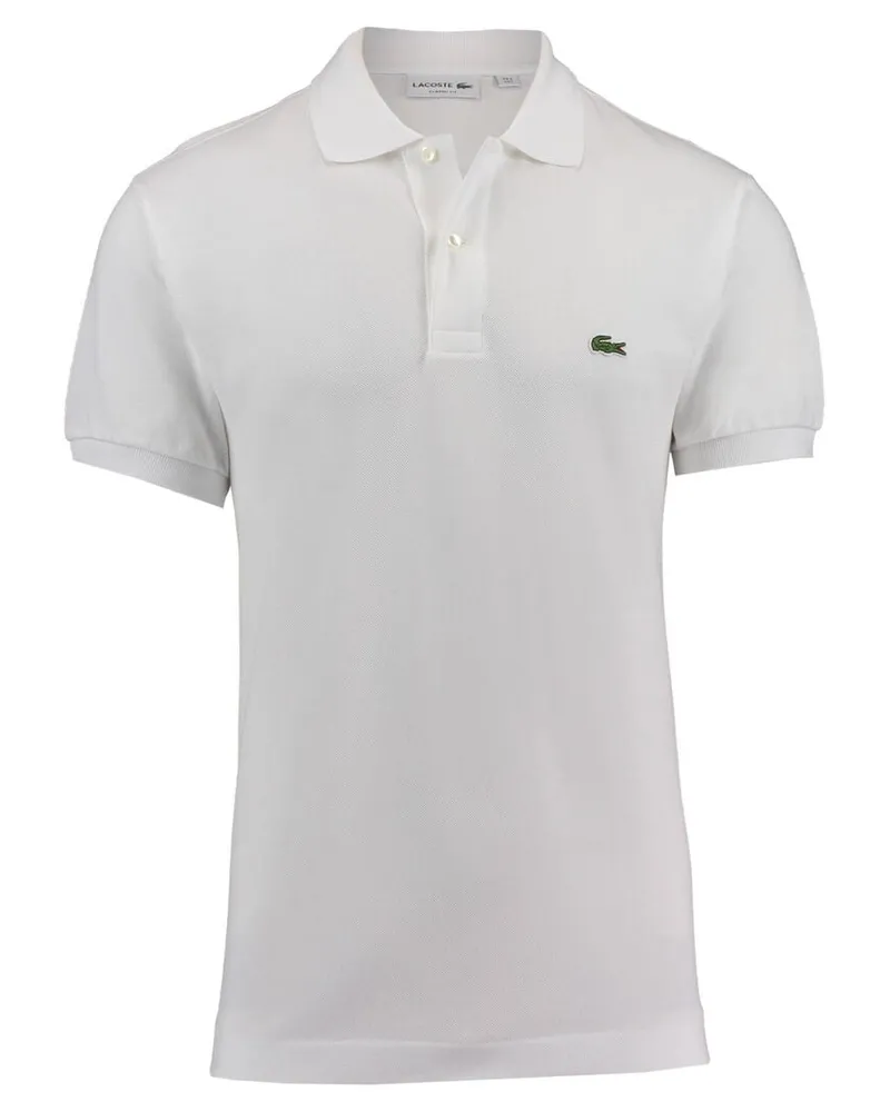 Lacoste Herren Poloshirt CLASSIC FIT Weiss