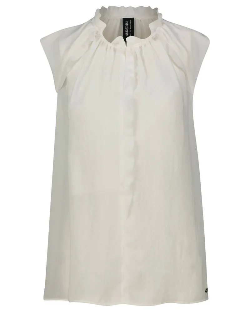 Marc Cain Damen Blusentop Weiss