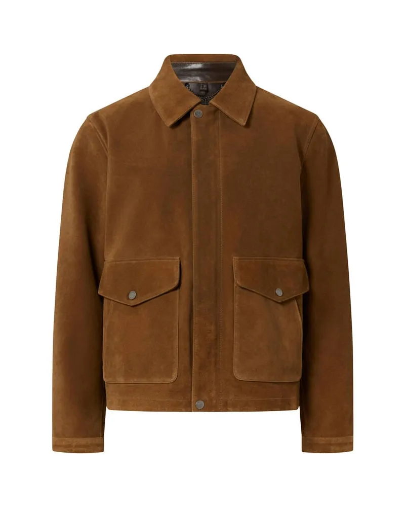 Belstaff Herren Lederjacke OUTLAND Braun