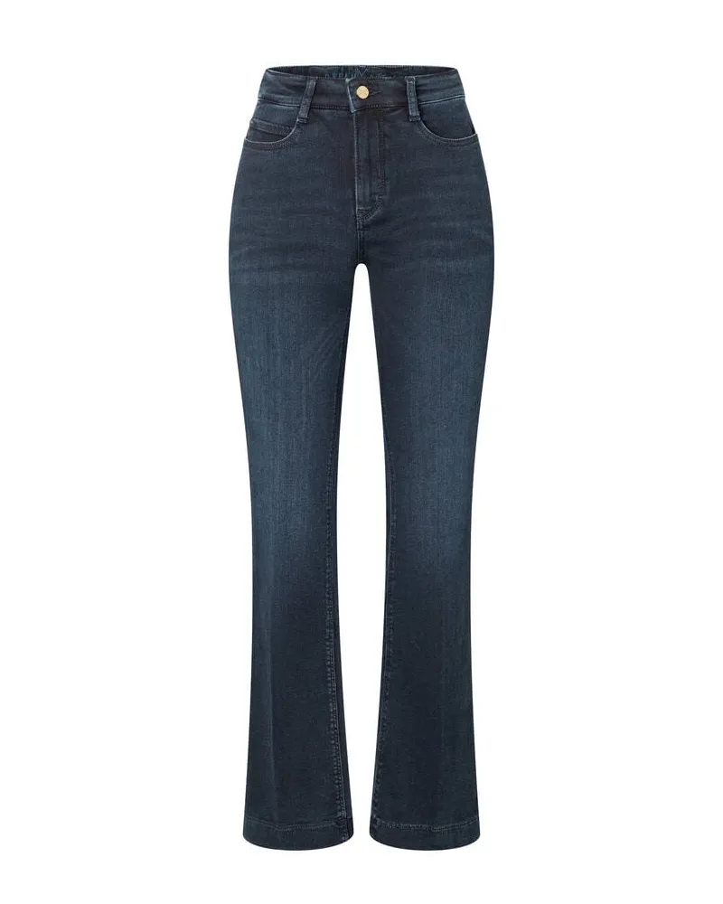 MAC Jeans Damen Jeans DREAM BOOT Slim Fit Bootcut Marine