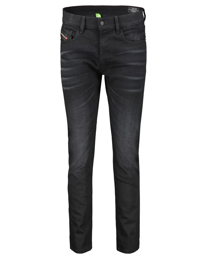 Diesel Herren Jeans D-STRUKT 09A15 Slim Fit Black