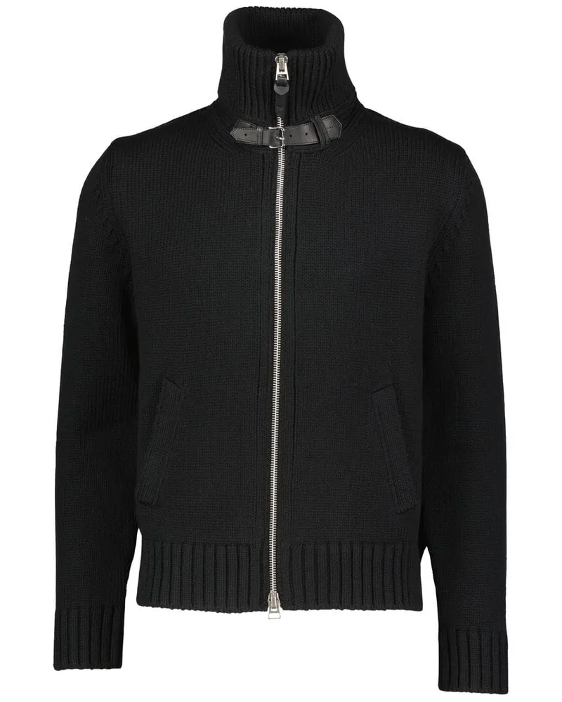 Tom Ford Herren Wolljacke MERINO Schwarz
