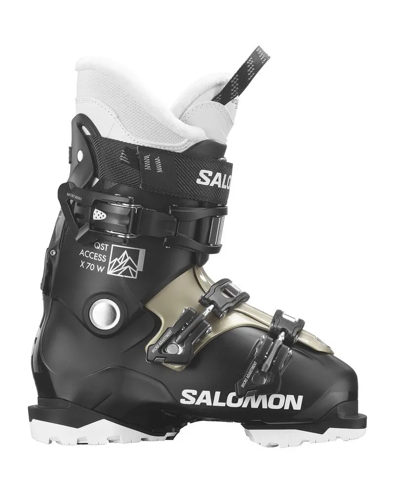 Salomon Damen Skischuhe QST ACCESS X70 W GW Schwarz