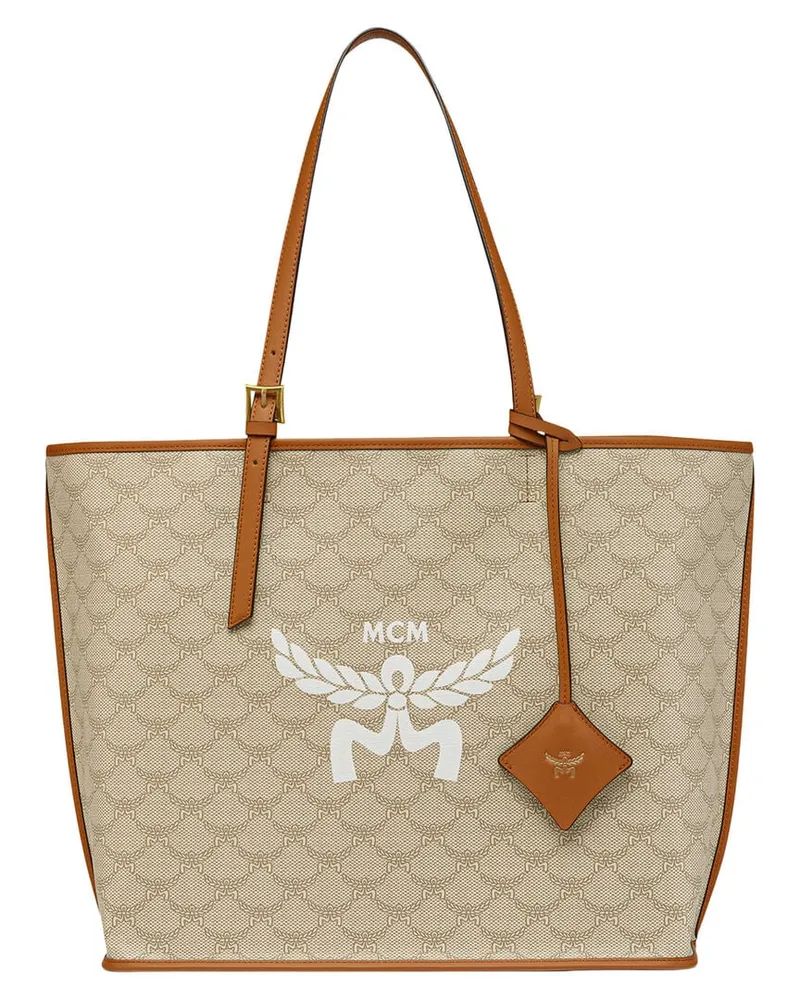 MCM Damen Shopper HIMMEL Medium Sand