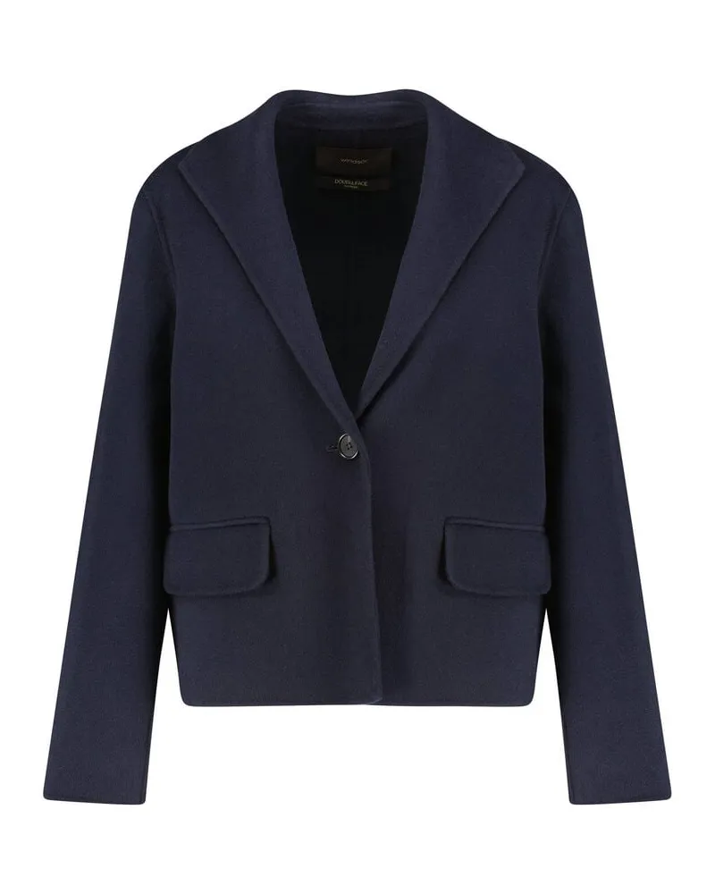 windsor. Damen Wolljacke DOUBLEFACE Marine