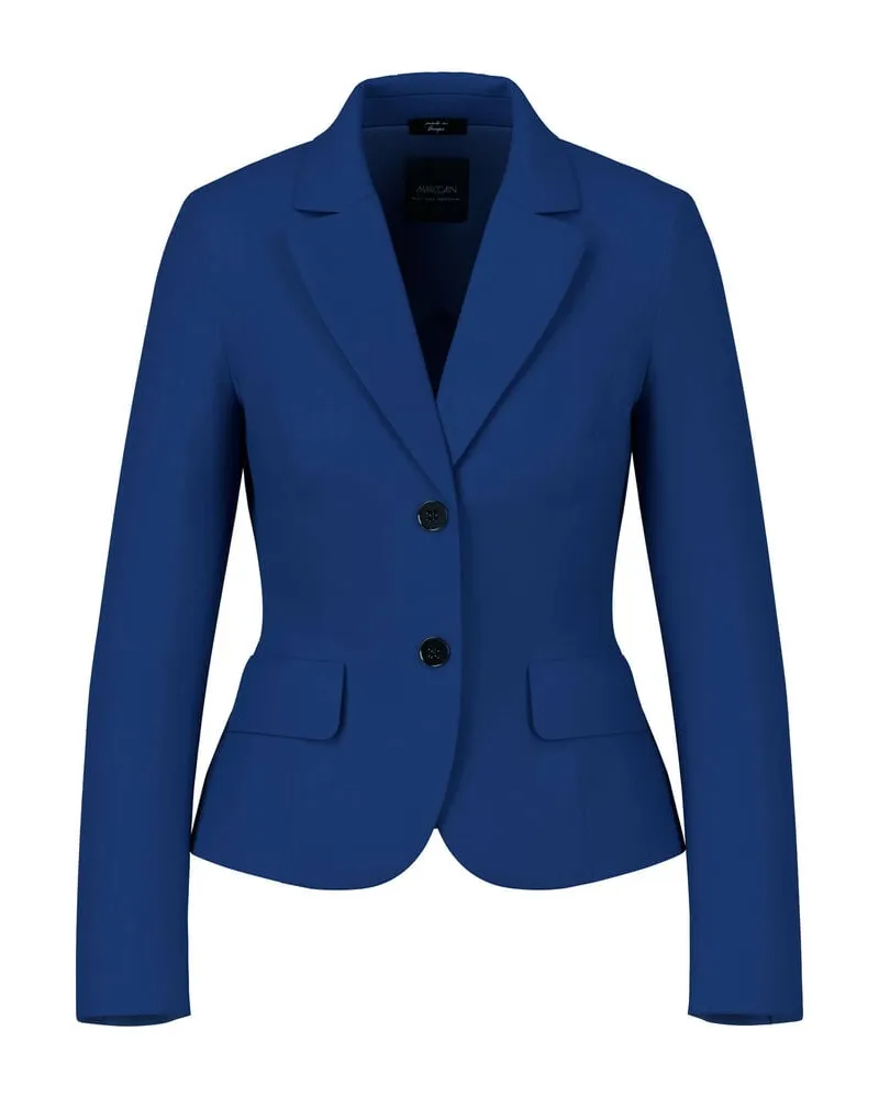 Marc Cain Damen Blazer aus Jersey Marine