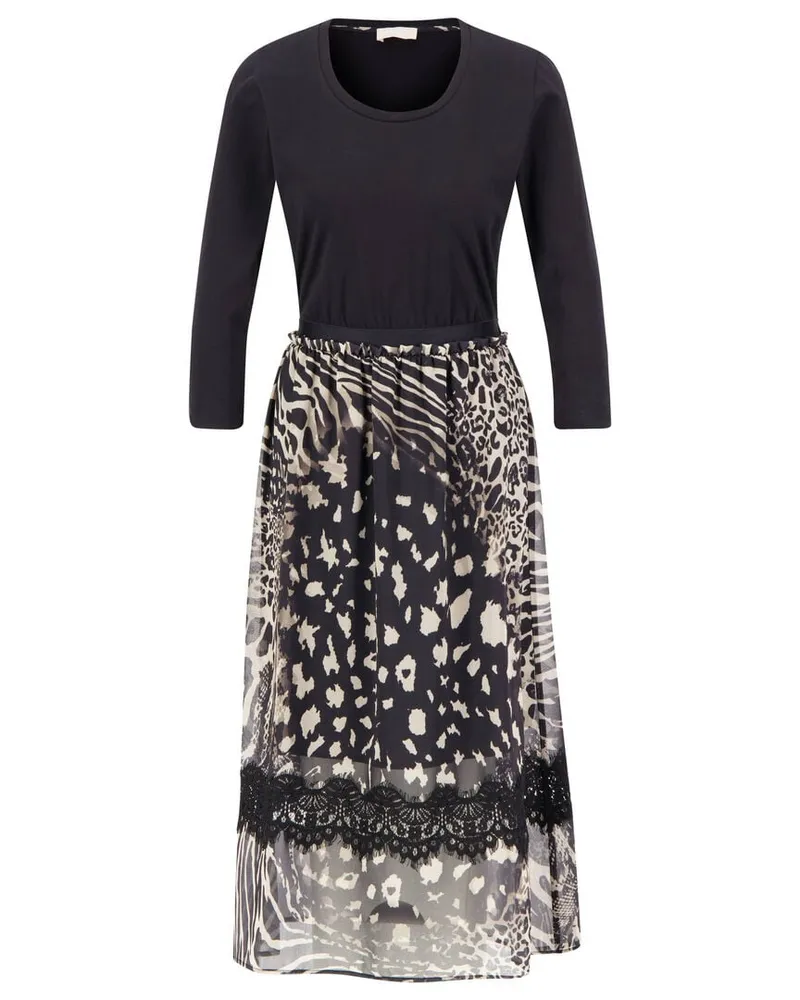 Liu Jo Damen Kleid Schwarz