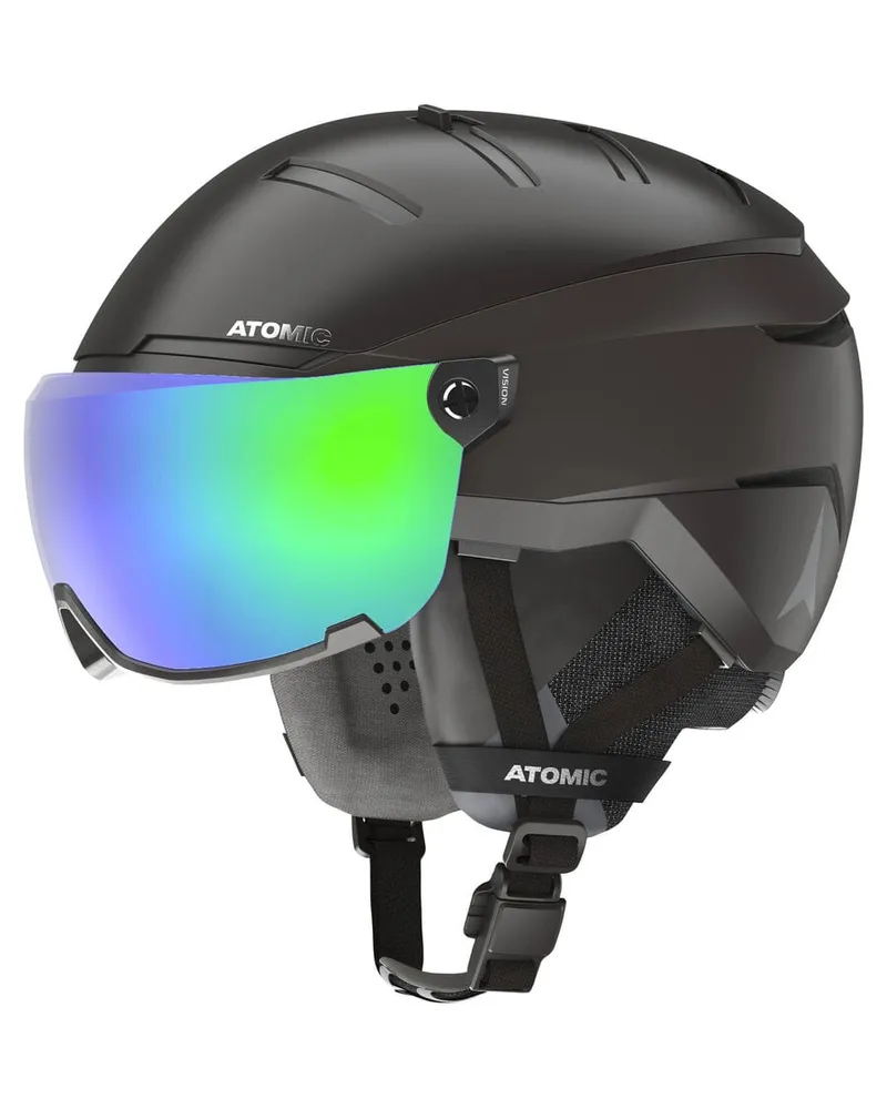 Atomic Skihelm "Savor GT AMID Visor HD" Black Schwarz