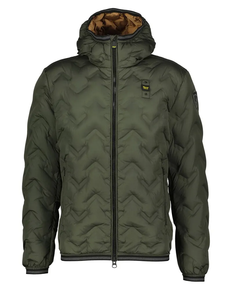 Blauer Herren Daunen-Steppjacke PIERY Türkis