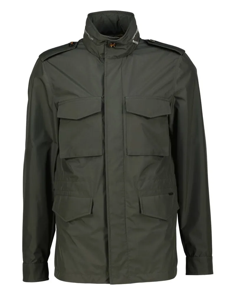 MOORER Herren Jacke DENVER-STP Oliv