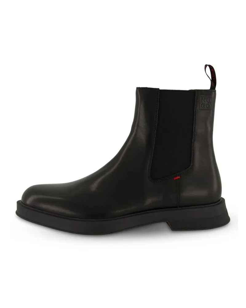HUGO BOSS Herren Chelsea Boots LENNER_CHEB Schwarz