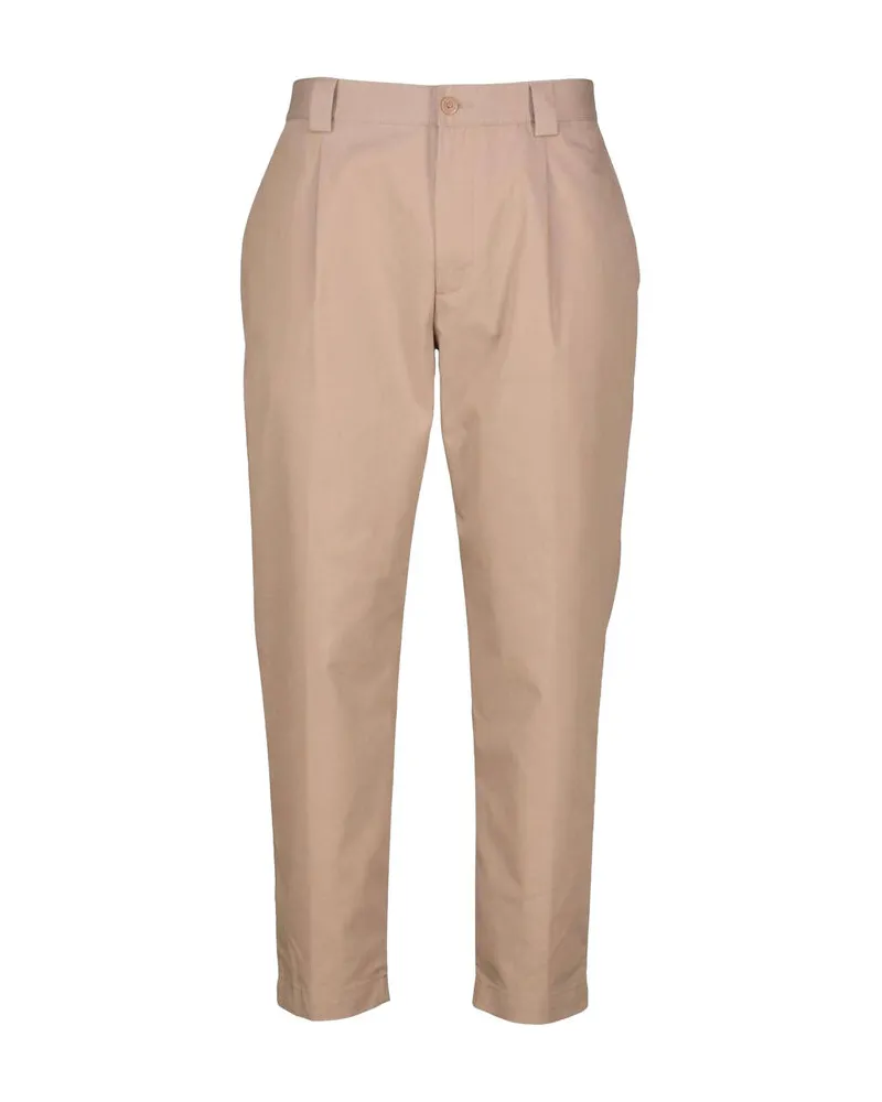 Alberto Herren Hose MIKE Tapered Fit Nougat