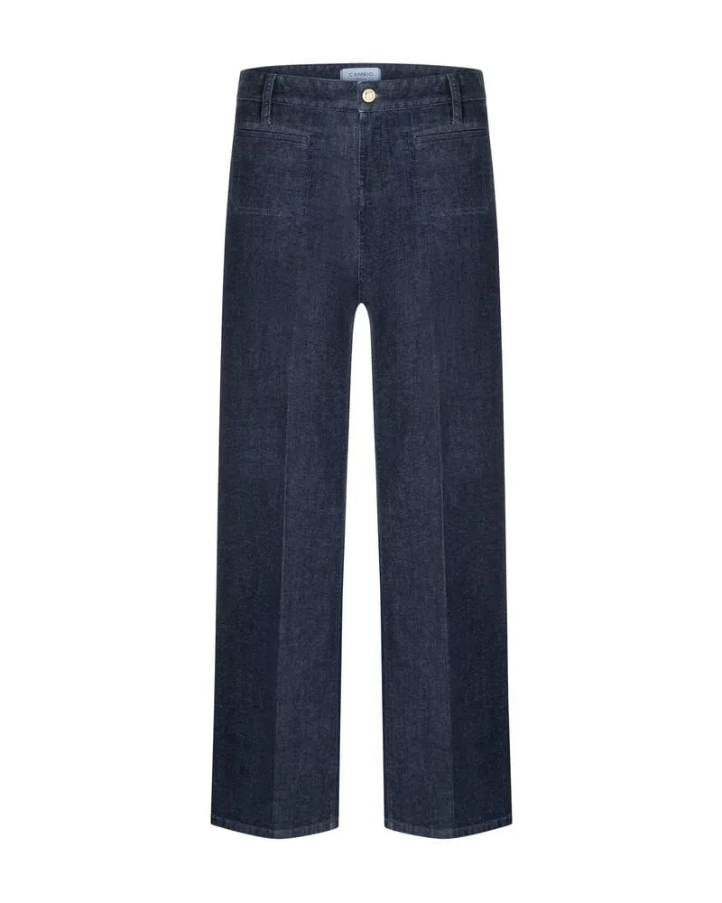 Cambio Damen Jeans TESS CROPPED Blueblack