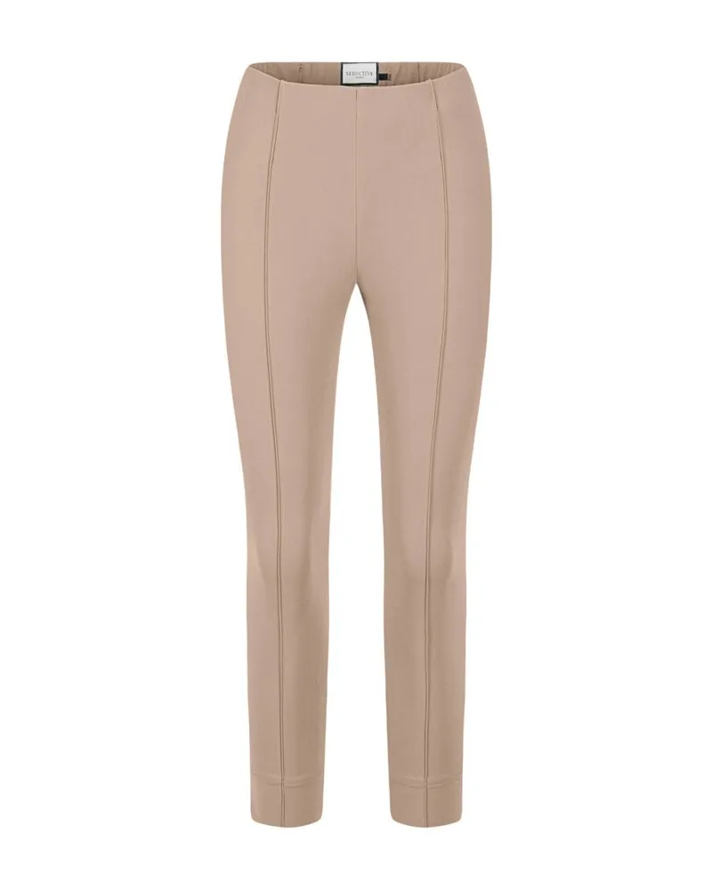 SEDUCTIVE  Damen Caprihose Taupe