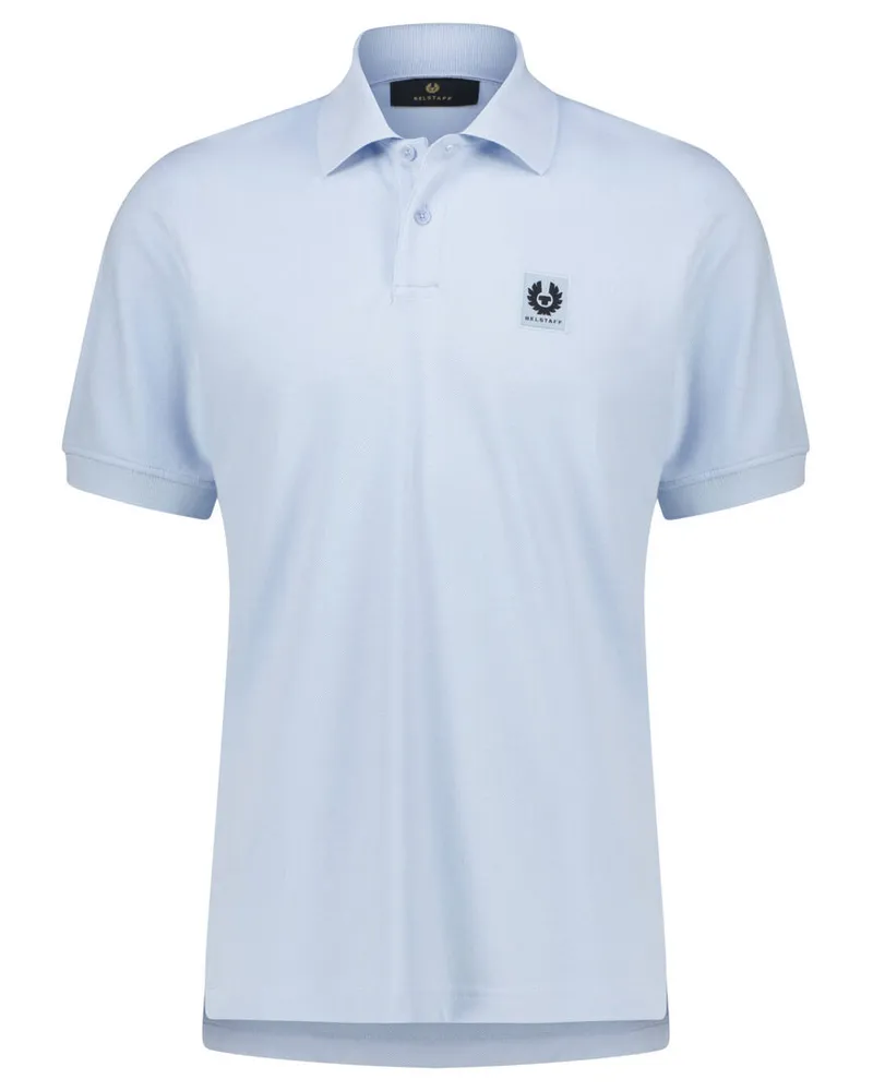 Belstaff Herren Poloshirt Kurzarm Bleu