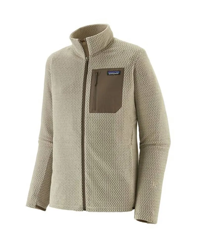 Patagonia Herren Fleecejacke M R1 AIR Ecru