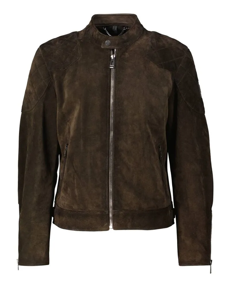 Belstaff Herren Lederjacke OUTLAW Braun