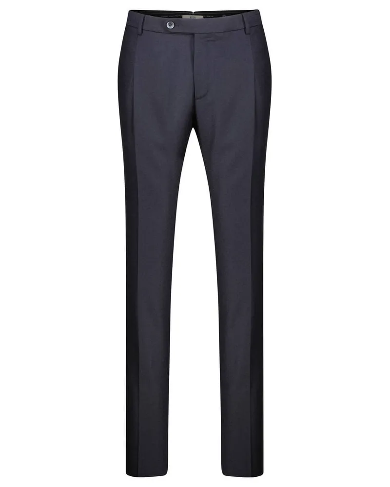 GTA Herren Hose aus Wolle und Kaschmir FEDERICO 01 SLIM Blau