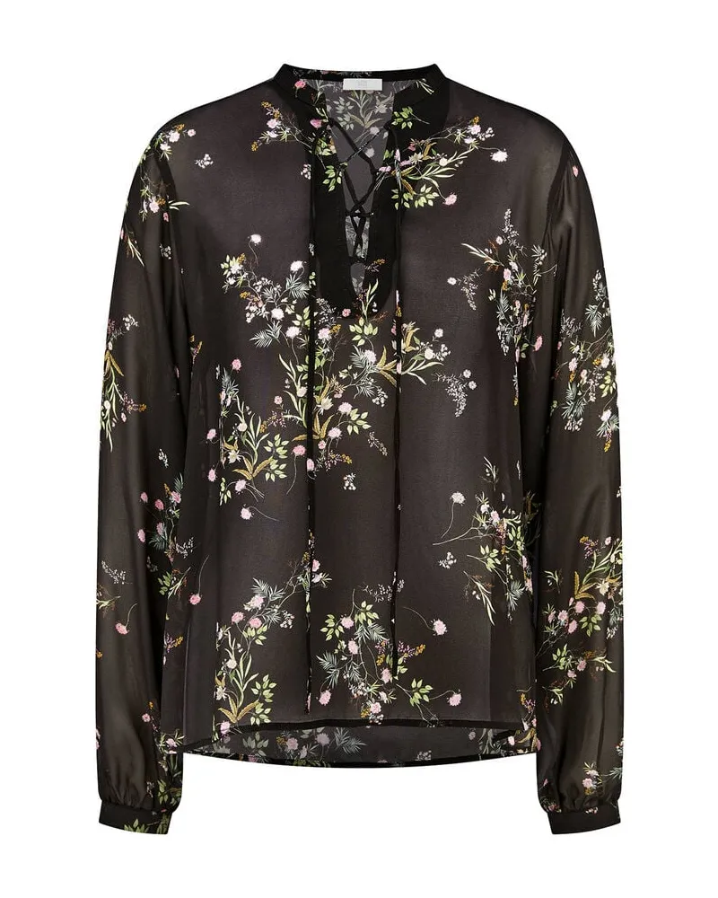 Riani Damen Bluse mit Schnürung Taupe