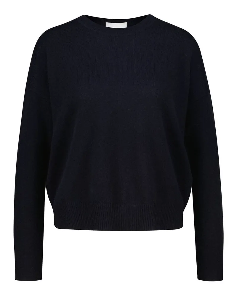 ALLUDE Damen Kaschmirpullover Marine