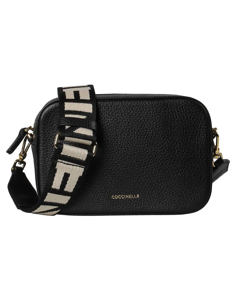 Coccinelle Damen Umhängetasche TEBE SMALL CROSSBODY Schwarz