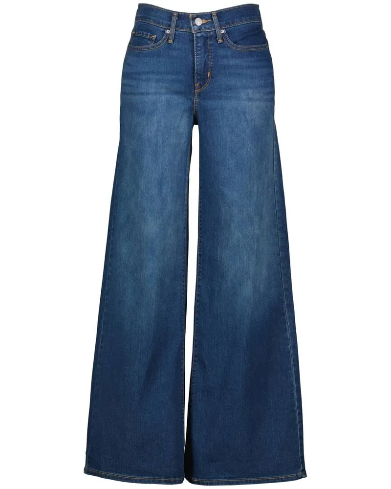 Levi's Damen Jeans 318 SHAPING WIDE LEG Blue