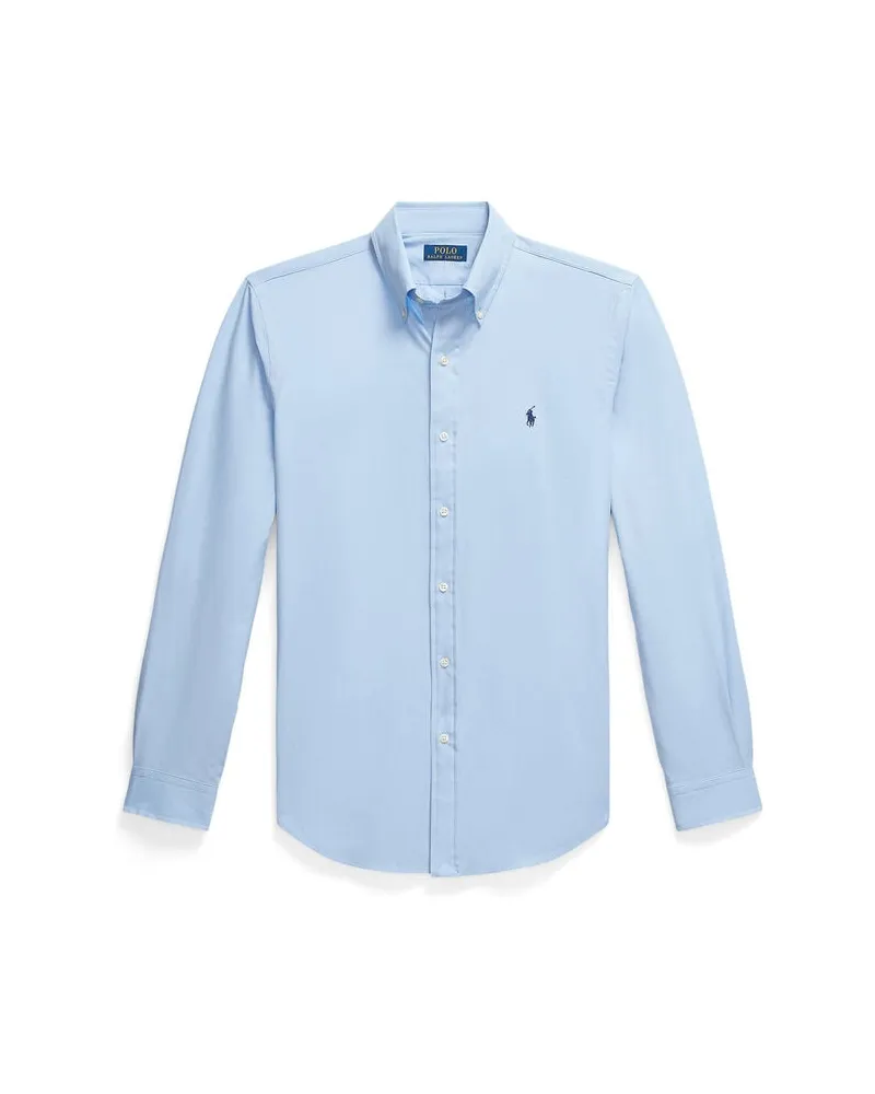 Ralph Lauren Herren Freizeithemd Custom Fit Blau
