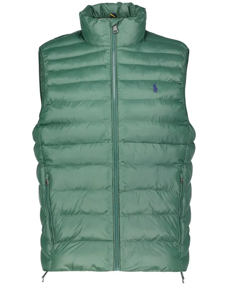 Ralph Lauren Herren Steppweste wasserabweisend Grün
