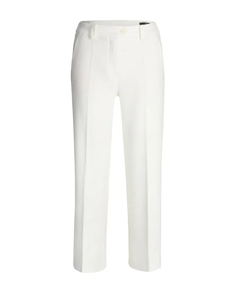 windsor. Damen Culotte Slim Fit Offwhite